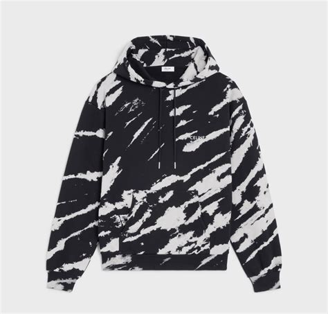 celine tie dye hoodie|Celine 2024 Tie.